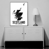 Scotland Map Poster