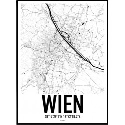 Wien Map Poster