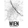 Wien Map Poster