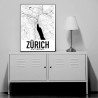 Zürich Map Poster