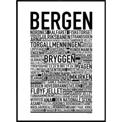 Bergen Norway Poster