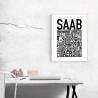 Saab Poster