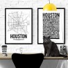 Houston Map Poster