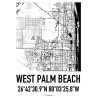 West Palm Beach Map