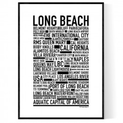 Long Beach CA Poster