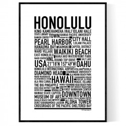 Honolulu Poster