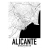 Alicante Map Poster