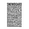 Snowboard Poster