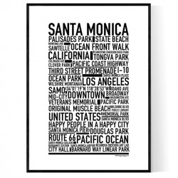 Santa Monica Poster