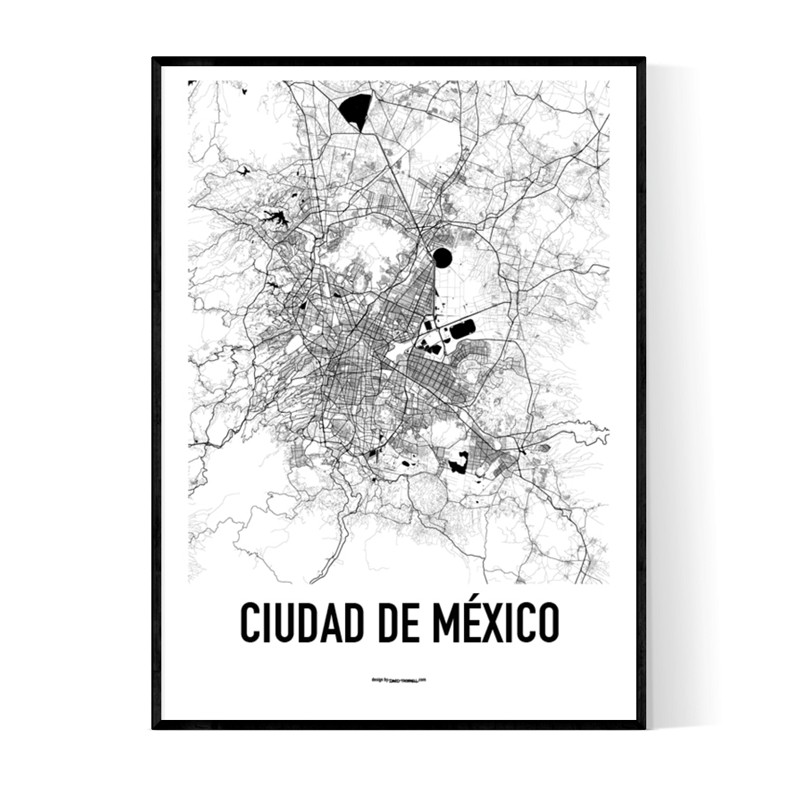 Mexico City Metro Map Poster. Find your posters at Wallstars Online. Shop  today!