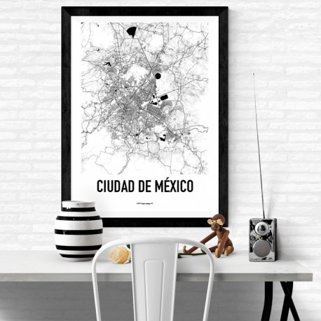 Mexico City Metro Map Poster. Find your posters at Wallstars Online. Shop  today!