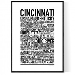 Cincinnati Poster