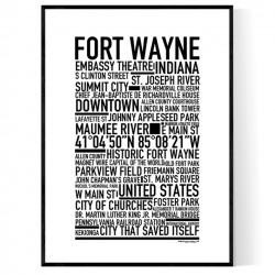 Fort Wayne Poster