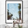 Beverly Hills Photo Text Poster