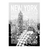 New York Photo Text Poster