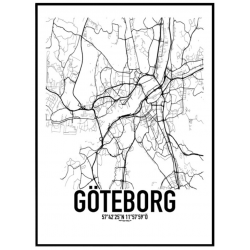 Gothenburg Map Poster