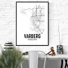 Varberg Map Poster