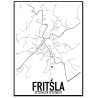 Fritsla Map Poster