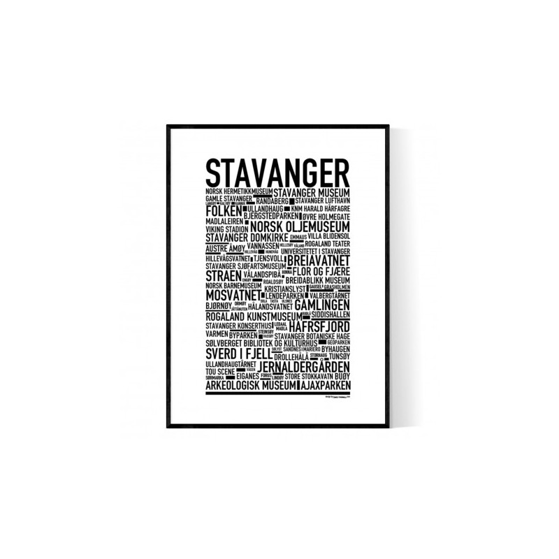 Stavanger Poster