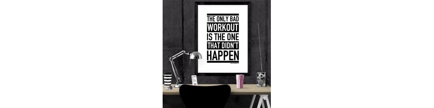 GYM FITNESS POSTERS